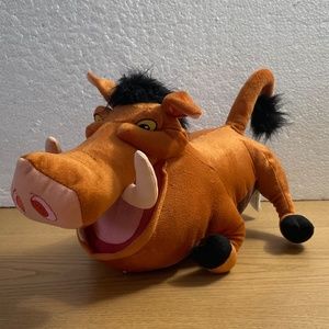 Disney Lion King Pumbaa Plush Warthog Stuffed Animal Collectible Toy 15"